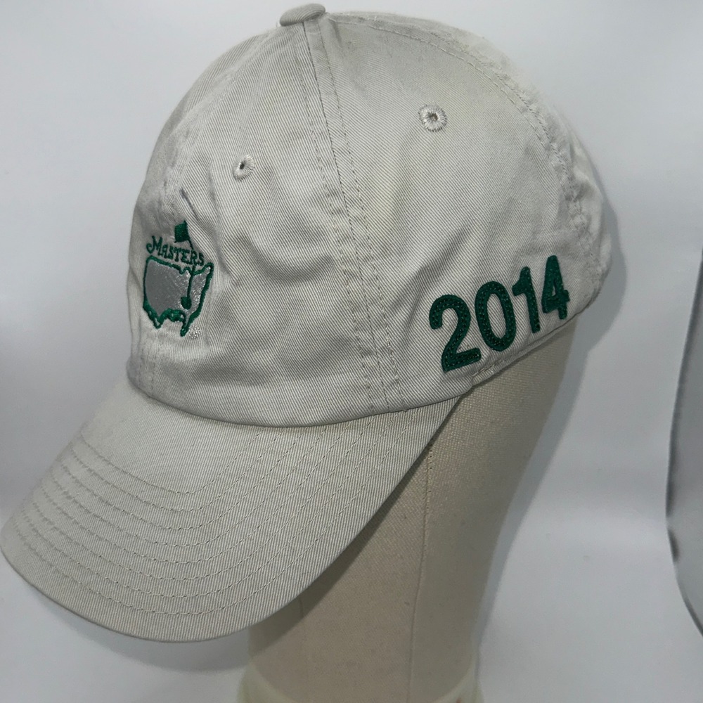 Masters Tournament 2014 Augusta National Golf Club‎ Adjustable Hat Khaki